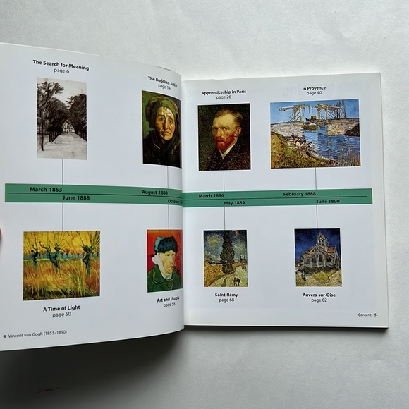 ART in FOCUS Van Gogh & Cezanne books both books included in purchase - Picture 7 of 10